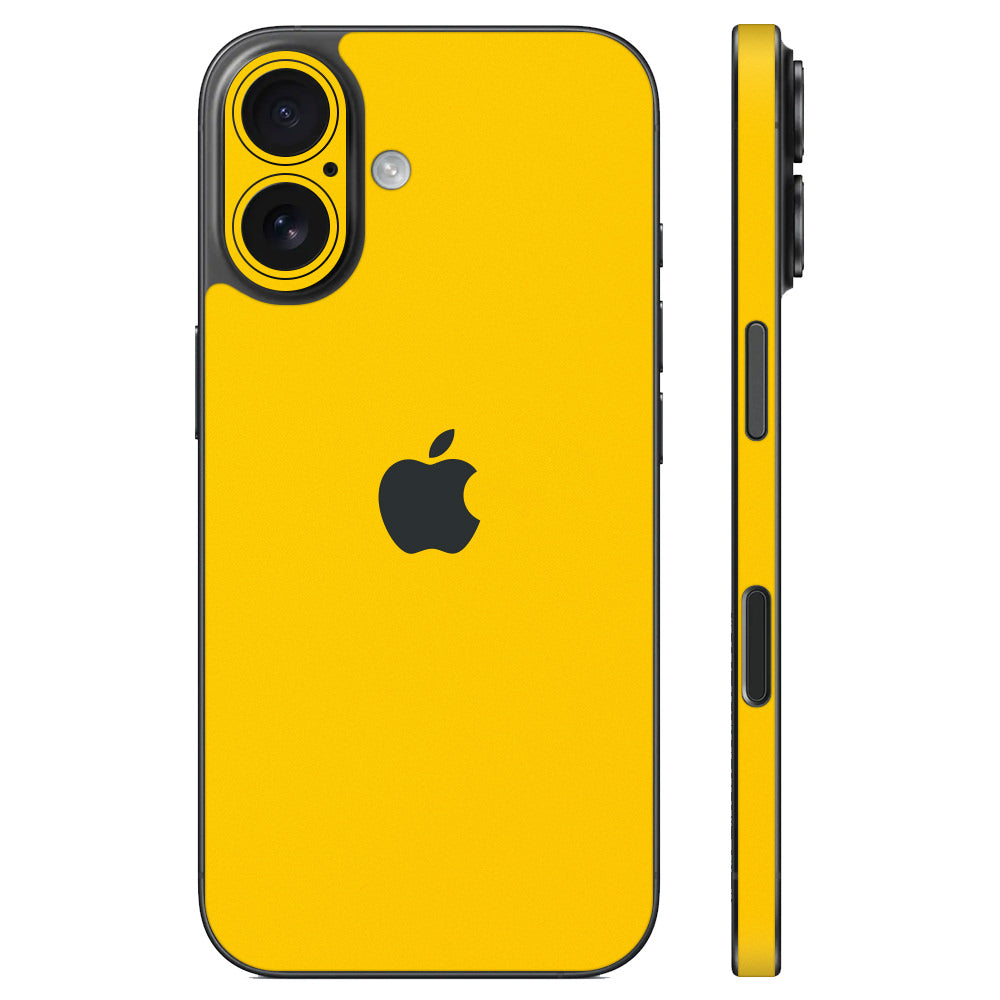 スキンシール iPhone16 イエロー – wraplus