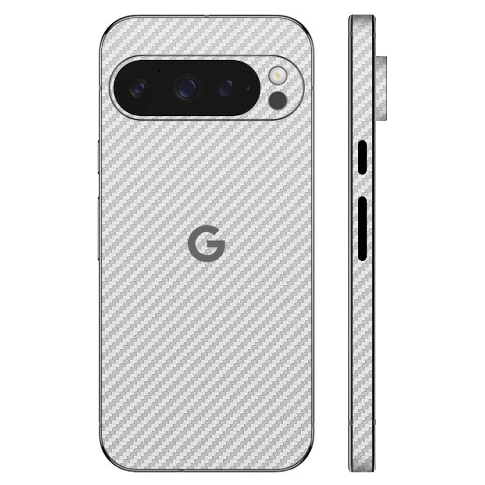 スキンシール Pixel10 Pro XL シルバーカーボン – wraplus