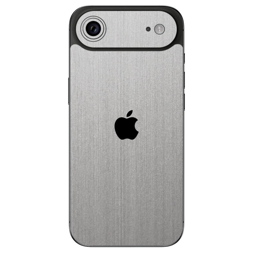 スキンシール iPhone Air シルバーブラッシュメタル – wraplus