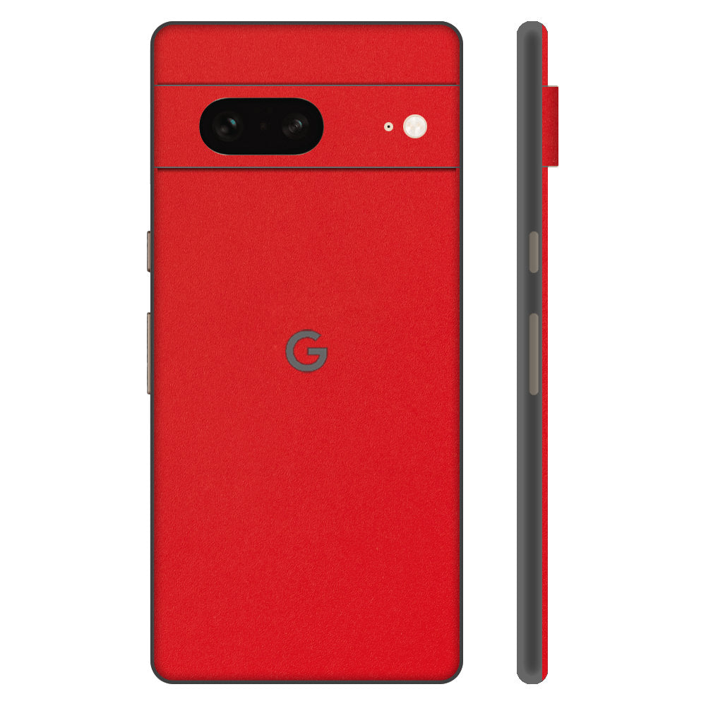 スキンシール Pixel7 レッド 背面カバー – wraplus
