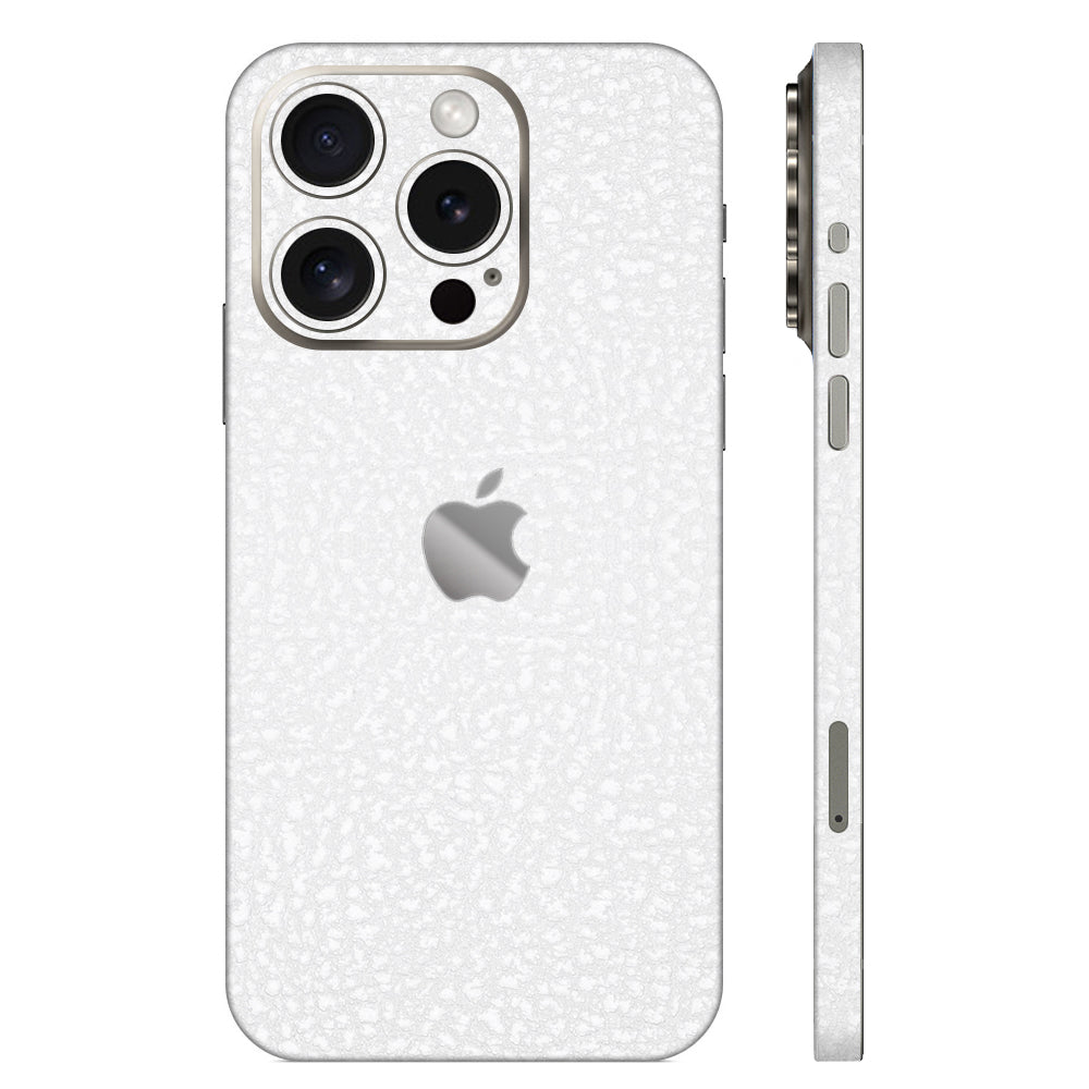 スキンシール iPhone15 Pro ホワイトレザー – wraplus