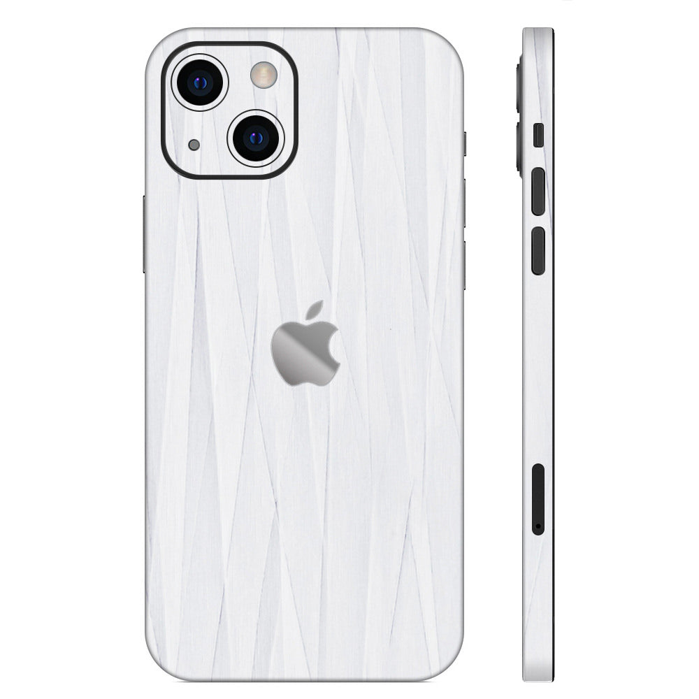 スキンシール iPhone15 Plus ホワイトアブストラクト – wraplus