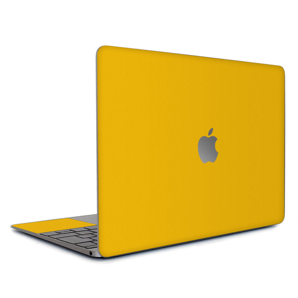 スキンシール MacBook 12インチ イエロー – wraplus