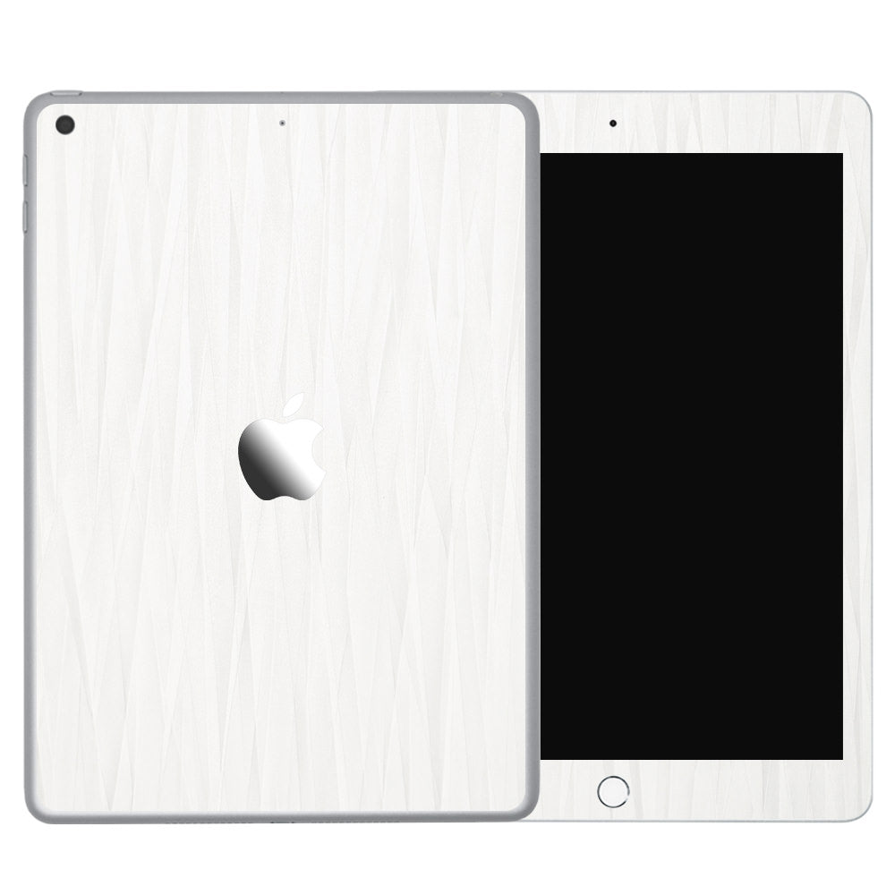 スキンシール iPad 第5世代 第6世代 ホワイトアブストラクト – wraplus