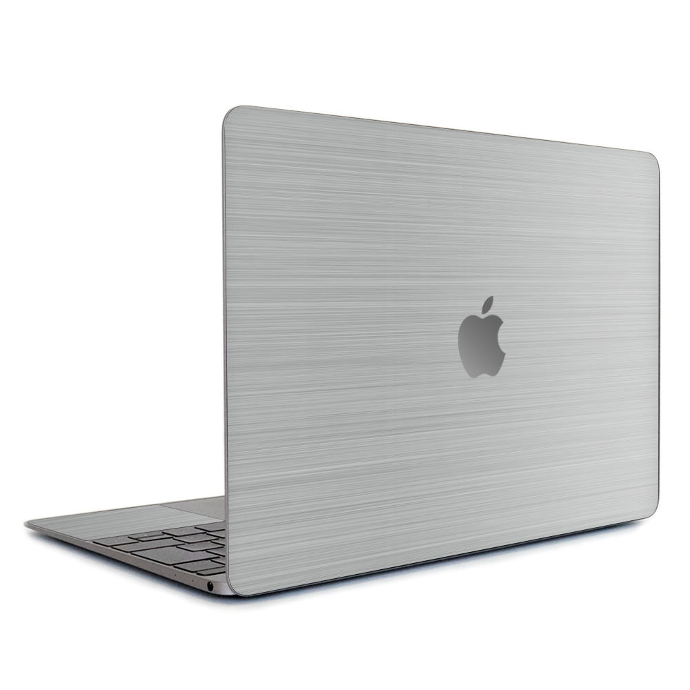 スキンシール MacBook Air 13インチ (2018~2021) シルバーブラッシュ ...
