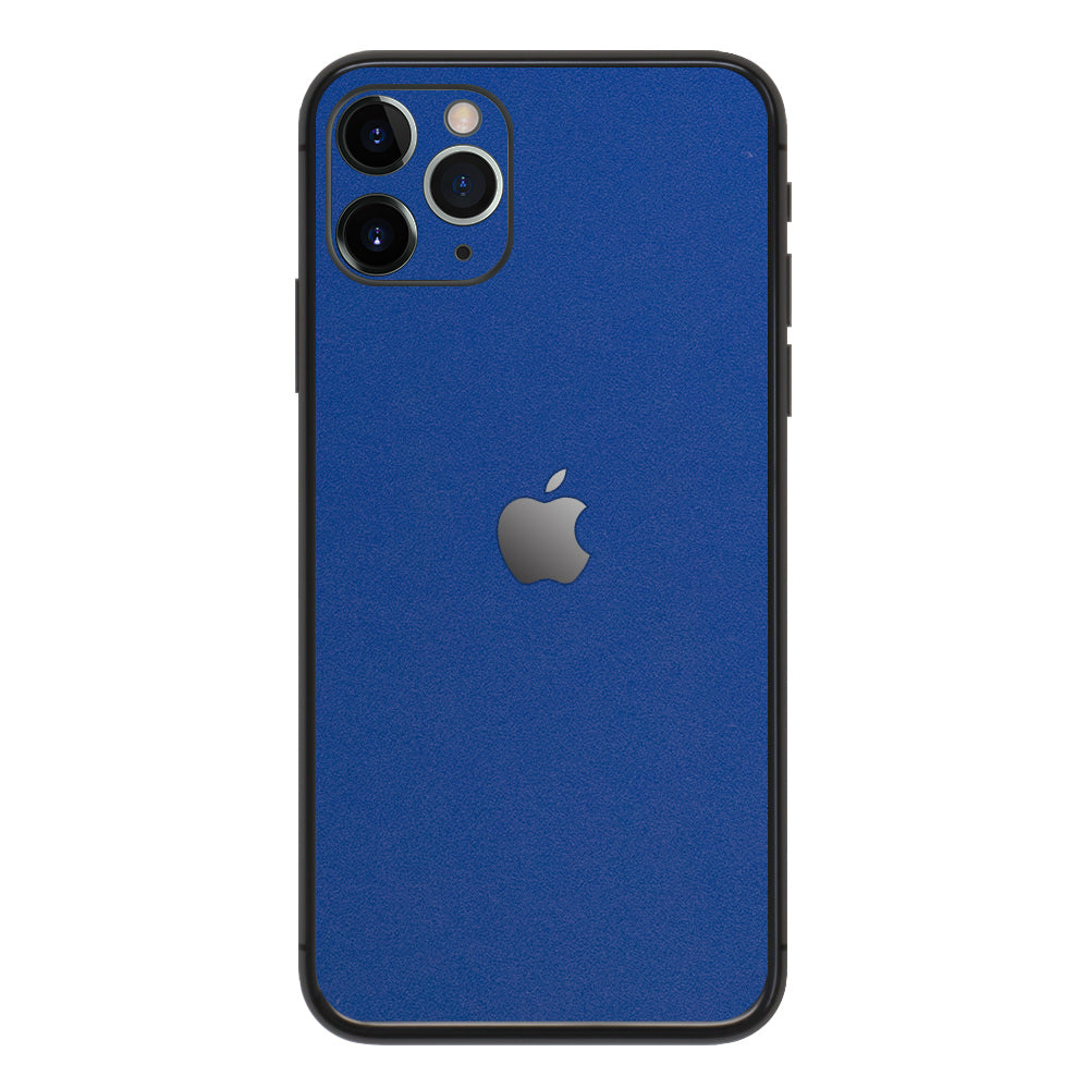 スキンシール iPhone11 ブルー 背面カバー – wraplus