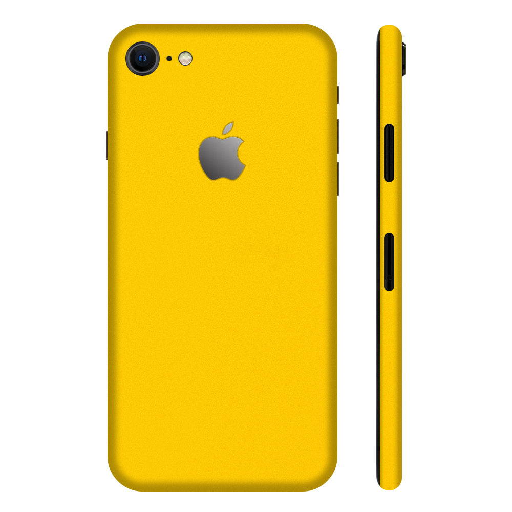 スキンシール iPhone7 イエロー 全面カバー – wraplus