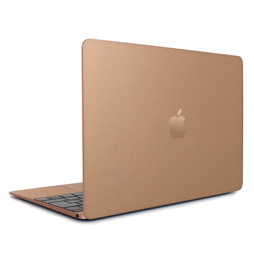 スキンシール MacBook Pro 15インチ (2016~2019) ゴールド – wraplus