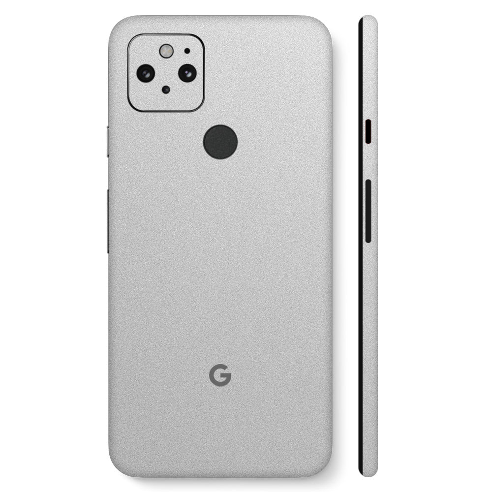 Pixel5a (5G) シルバー 全面カバー