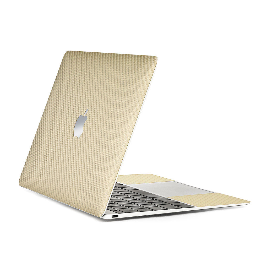 スキンシール MacBook Air 13インチ (2022~2024, M2 M3) ゴールド 