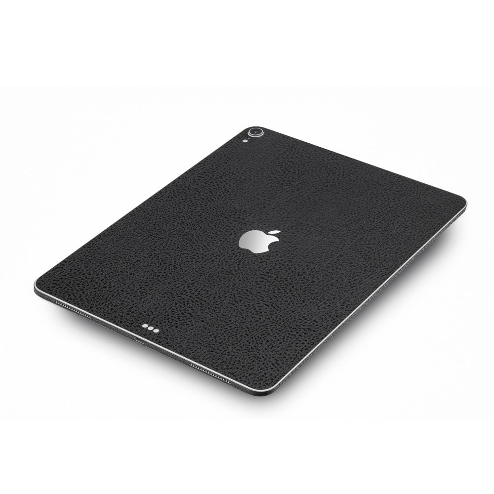 ◆iPad◆第6世代◆セルラー◆美品◆バッテリー98％◆フィルム・ケース付◆ スキンシール iPad (A16) / iPad 第10世代 ブラック光沢レザー
