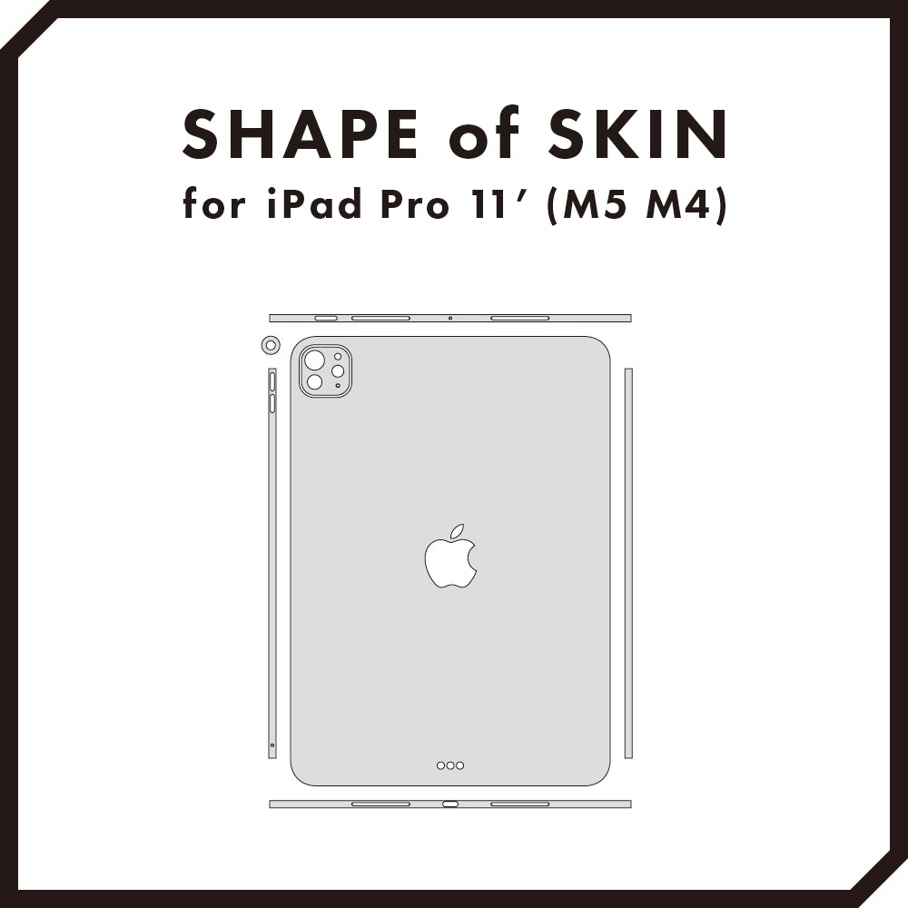 スキンシール iPad Pro 11インチ M4 M5 サーモンピンク – wraplus