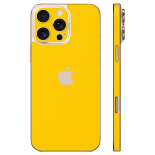 スキンシール iPhone16 Pro イエロー – wraplus