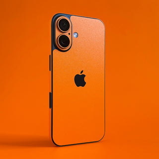 スキンシール iPhone16 Plus ブラック光沢レザー – wraplus