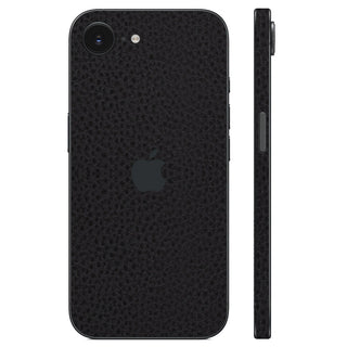 スキンシール iPhone16e ブラックレザー – wraplus