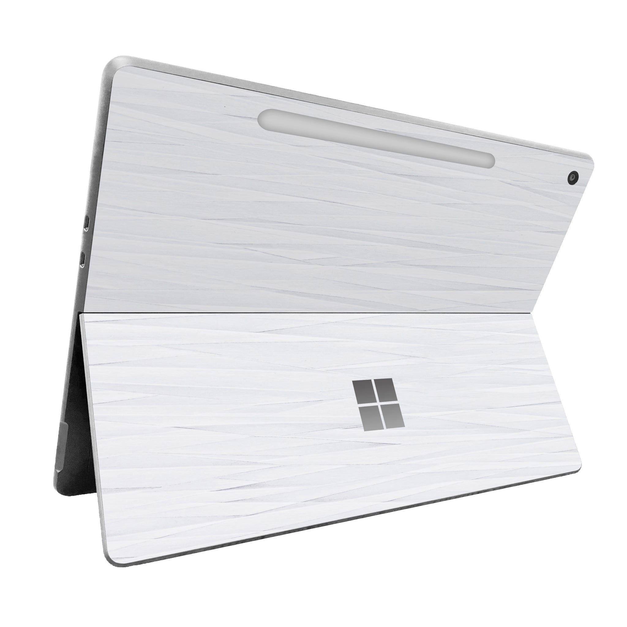 スキンシール Surface Pro 12インチ ホワイトアブストラクト – wraplus