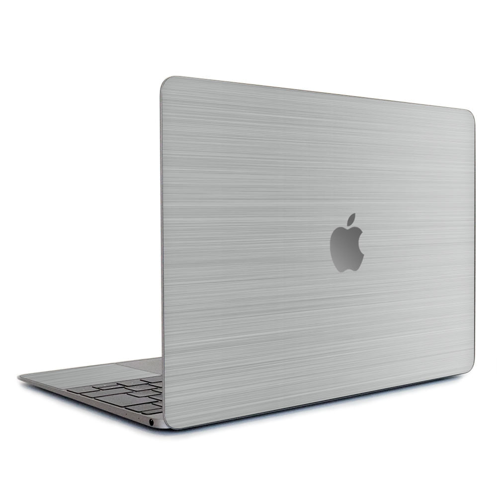 スキンシール MacBook Neo 13インチ シルバーブラッシュメタル – wraplus