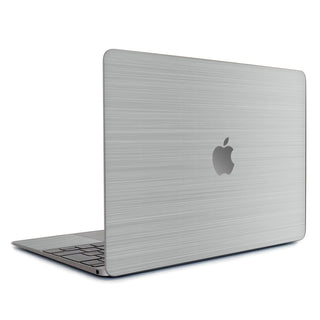 スキンシール MacBook Neo 13インチ シルバーブラッシュメタル – wraplus