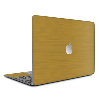 スキンシール MacBook Neo 13インチ ゴールドブラッシュメタル – wraplus