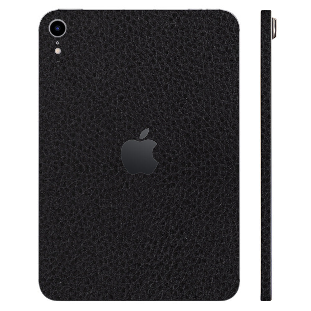 スキンシール iPad mini (A17 Pro) / (第6世代) ブラックレザー – wraplus