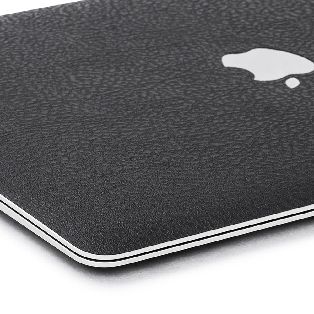 スキンシール MacBook Air 11インチ ブラック光沢レザー – wraplus