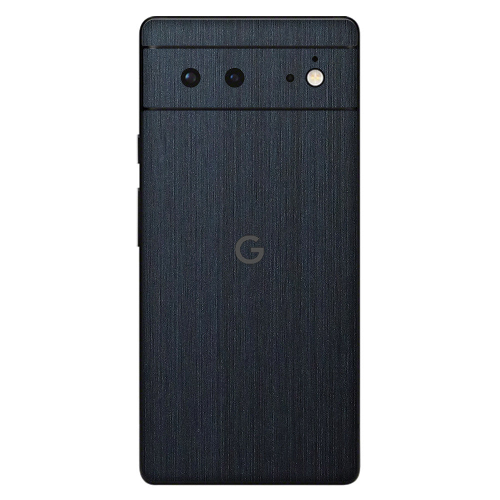 Pixel6a ネイビーブラッシュメタル 背面カバー