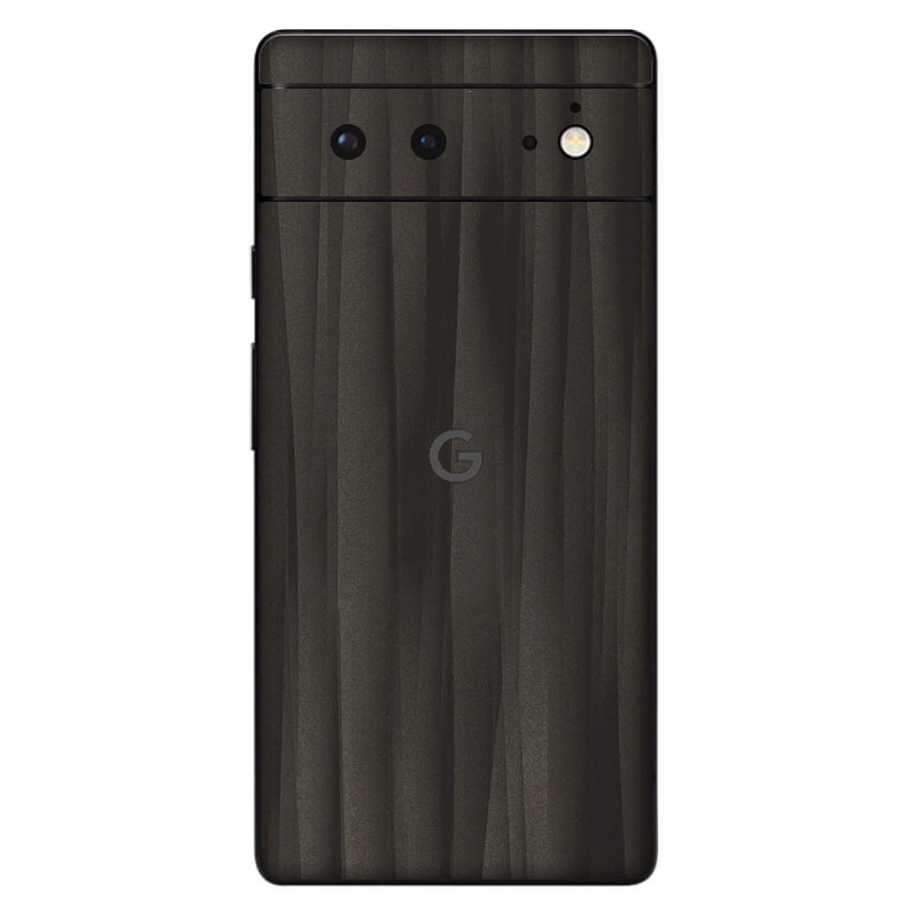 スキンシール Pixel6a ブラックアブストラクト 背面カバー – wraplus 