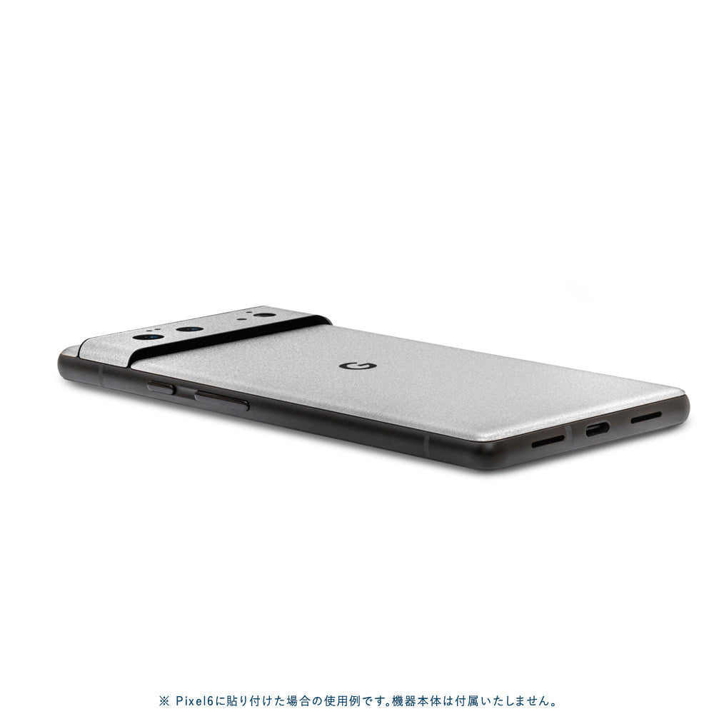 スキンシール Pixel6a シルバー 背面カバー – wraplus