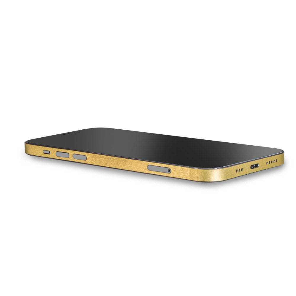 スキンシール iPhone14 ゴールドブラッシュメタル – wraplus