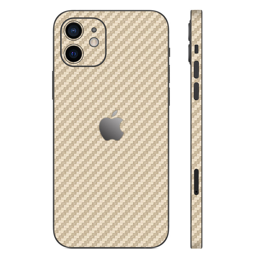 スキンシール iPhone14 Pro Max ゴールドカーボン – wraplus