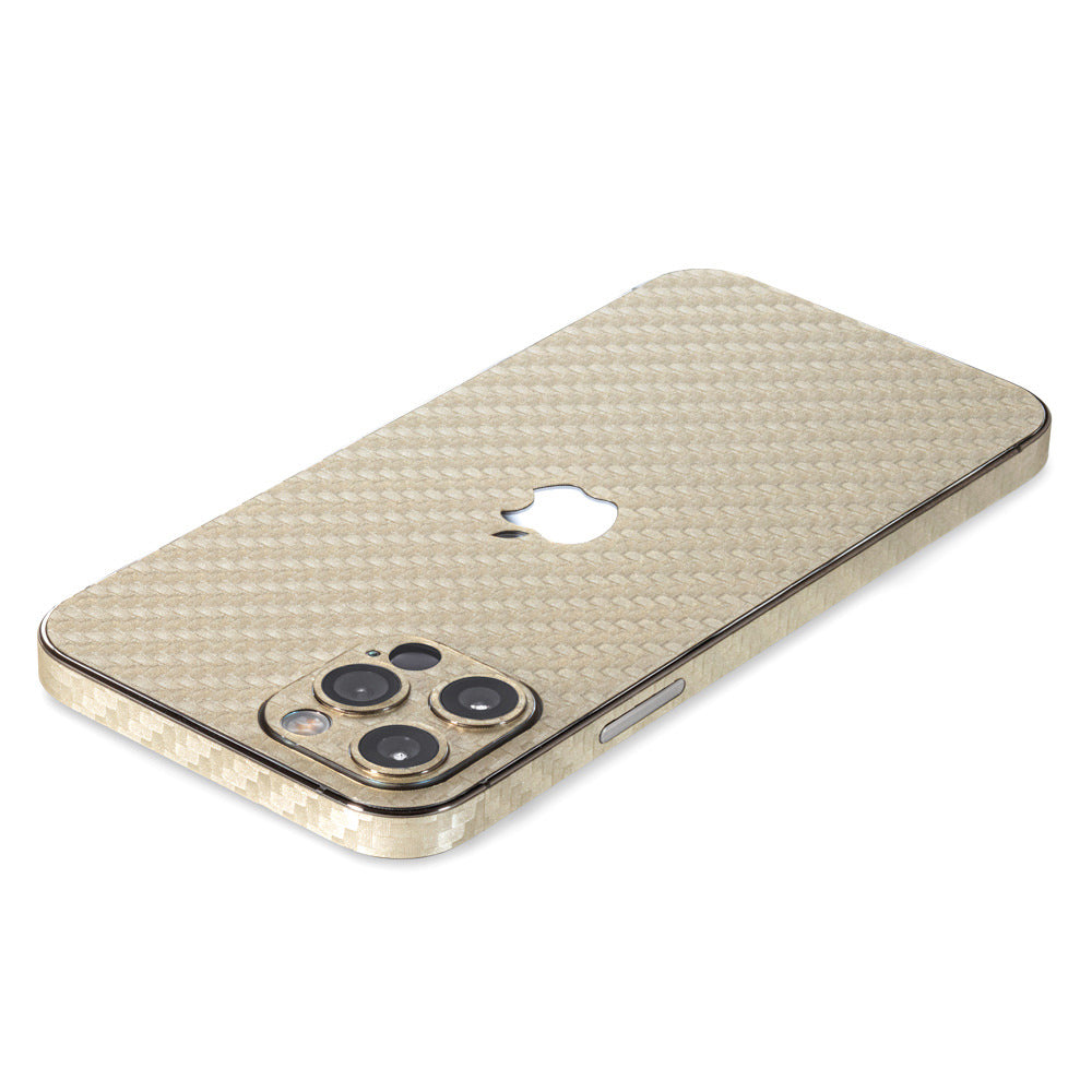 スキンシール iPhone14 Pro Max ゴールドカーボン – wraplus