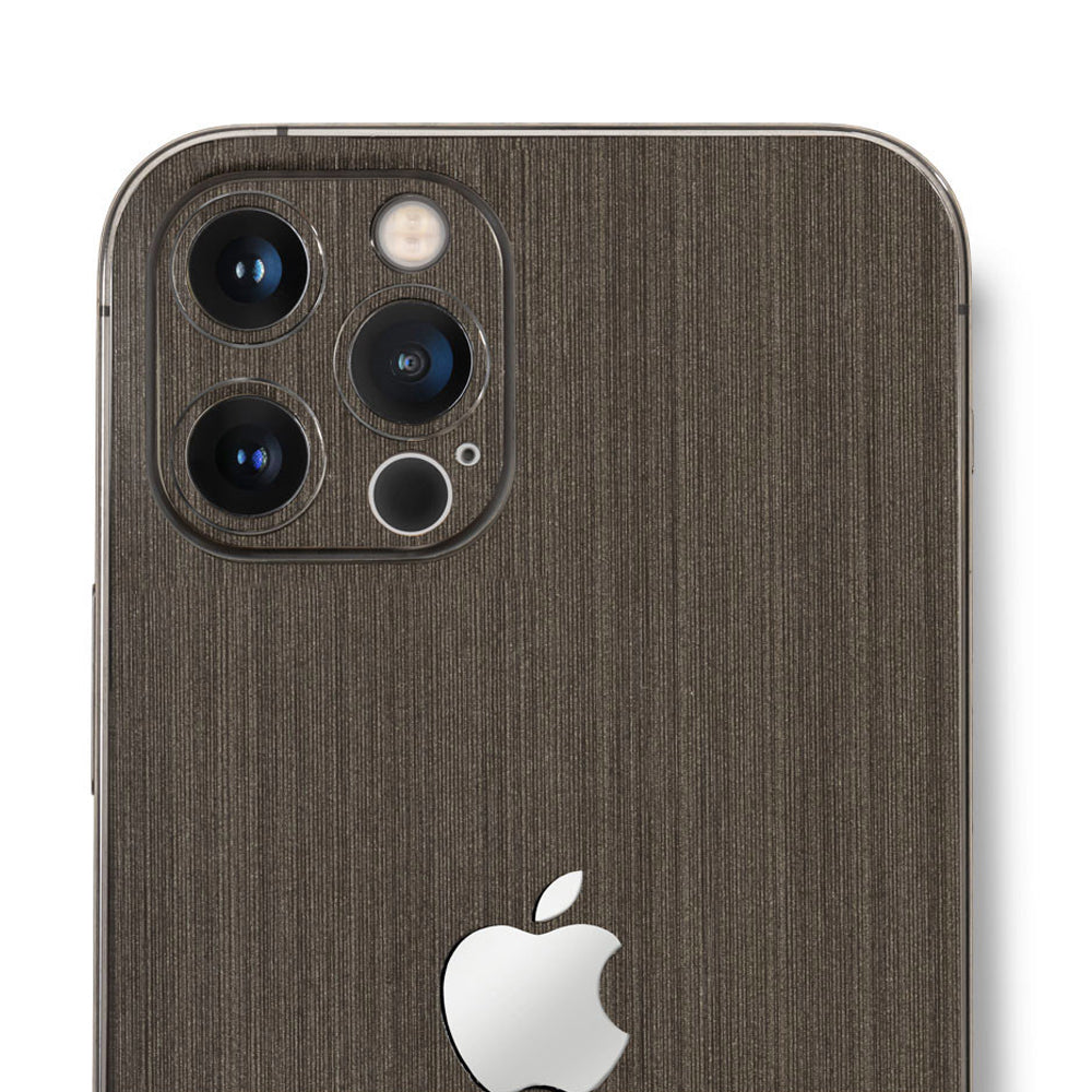 スキンシール iPhone14 Plus ブラックブラッシュメタル – wraplus