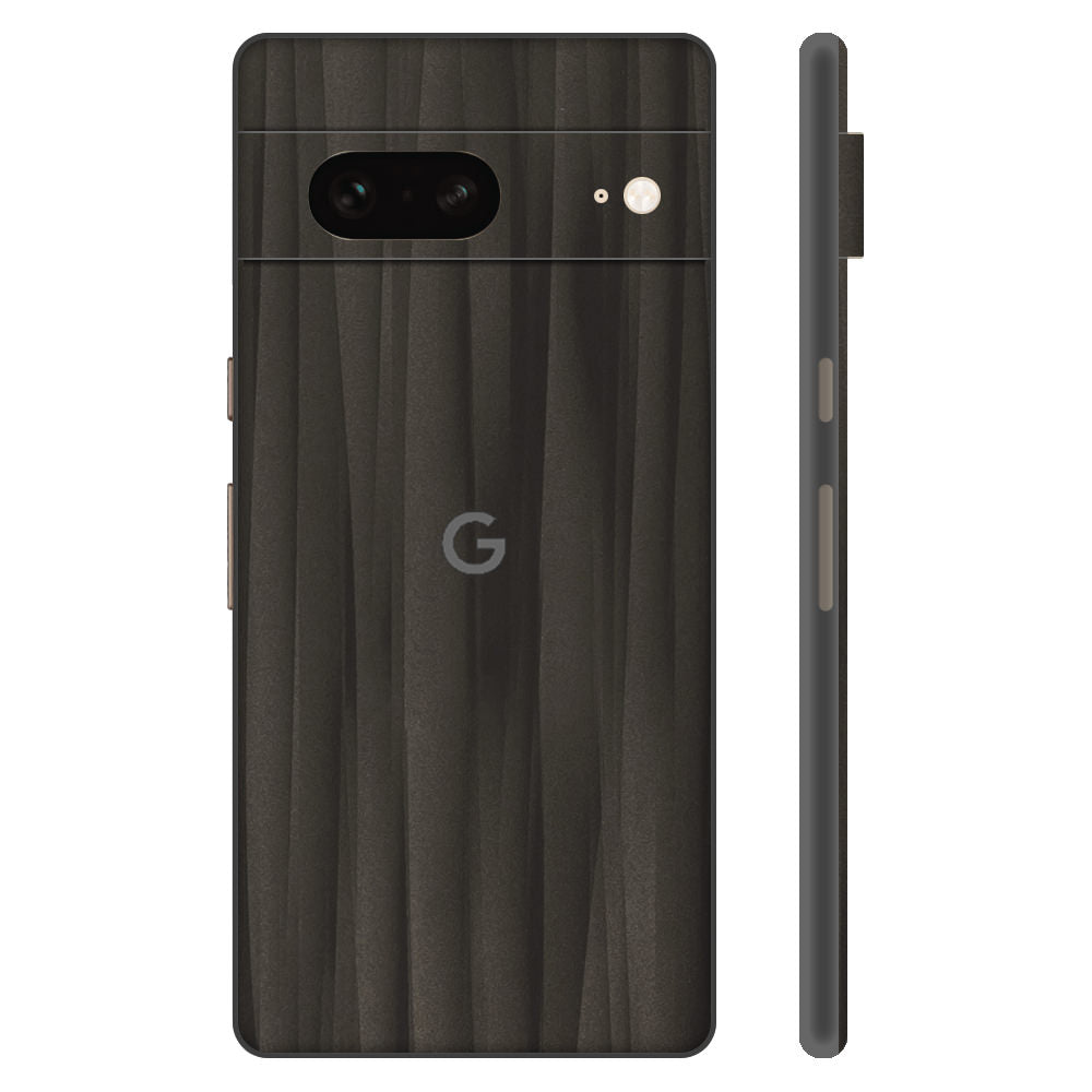 Pixel7 ブラックアブストラクト 背面カバー