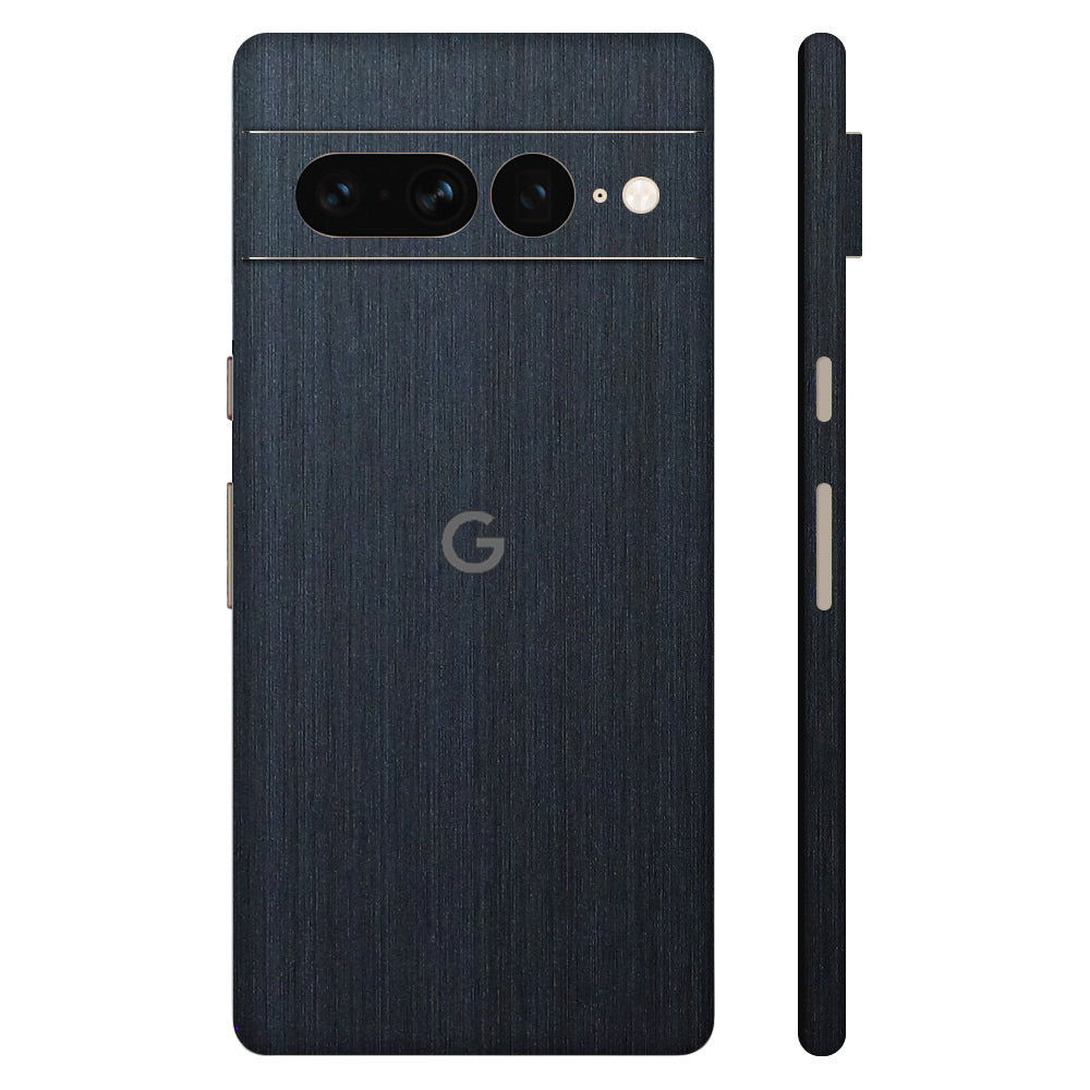 Pixel7 Pro ネイビーブラッシュメタル 全面カバー