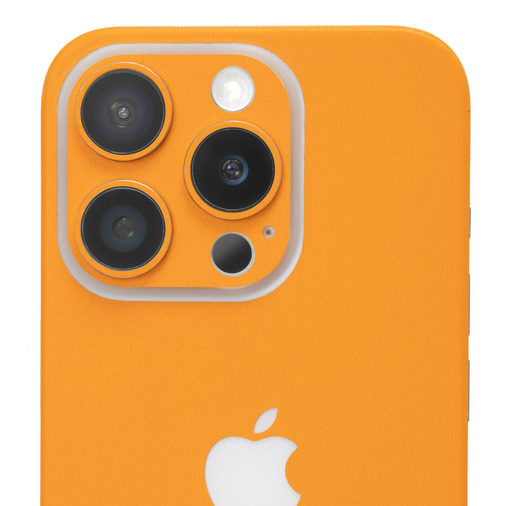 スキンシール iPhone15 Pro オレンジ – wraplus