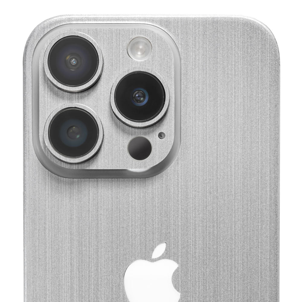 スキンシール iPhone15 Pro Max シルバーブラッシュメタル – wraplus スキンシール iPhone15 Pro Max シルバーブラッシュメタル – wraplus