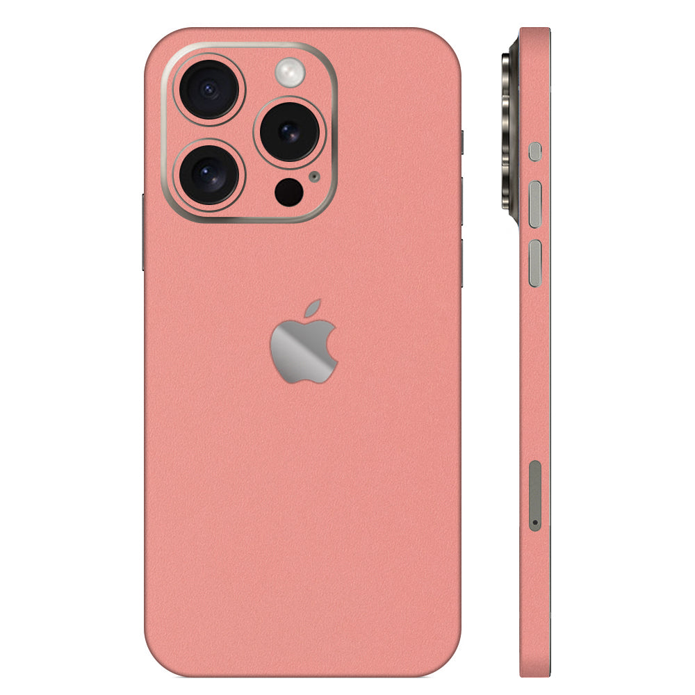 スキンシール iPhone15 Pro Max サーモンピンク – wraplus