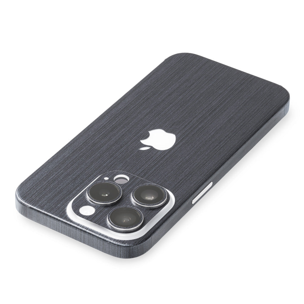 スキンシール iPhone15 ネイビーブラッシュメタル – wraplus