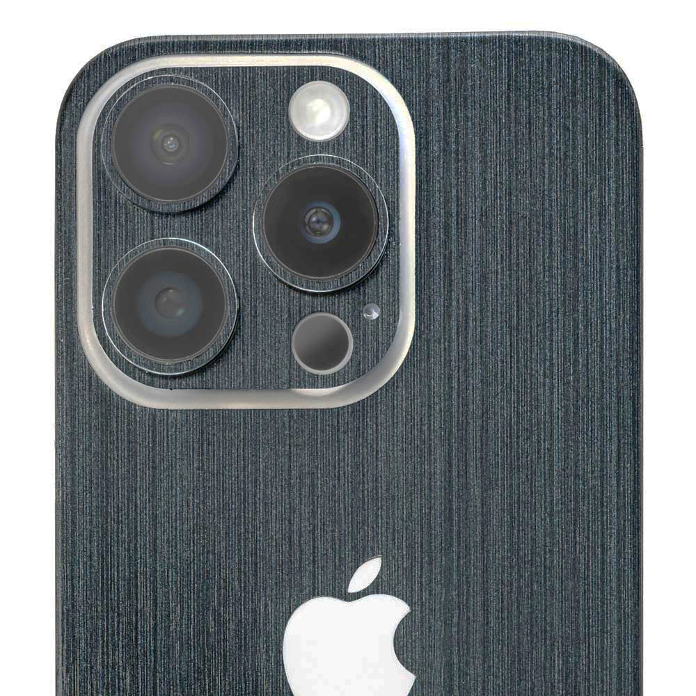 スキンシール iPhone15 ネイビーブラッシュメタル – wraplus