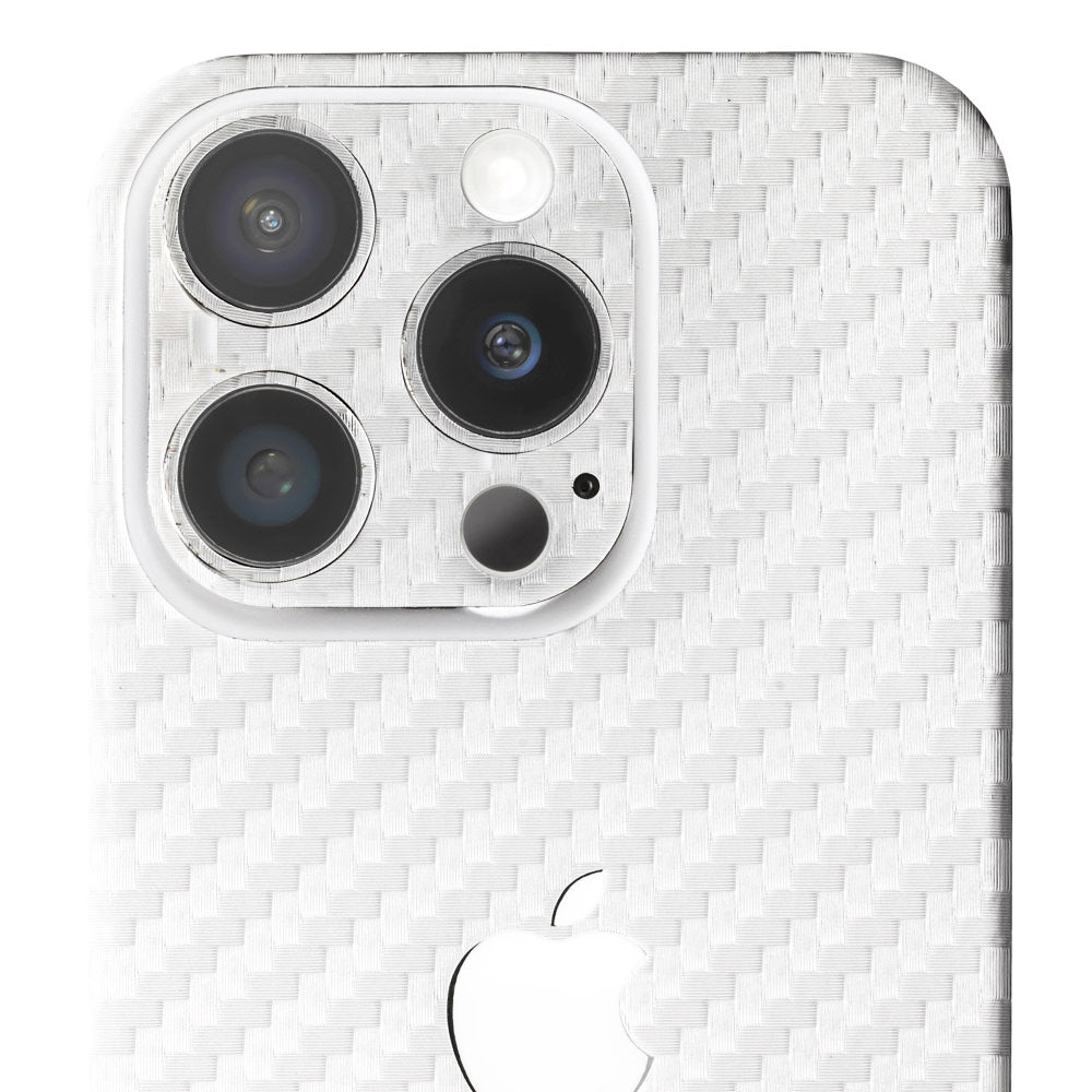 スキンシール iPhone15 ホワイトカーボン – wraplus