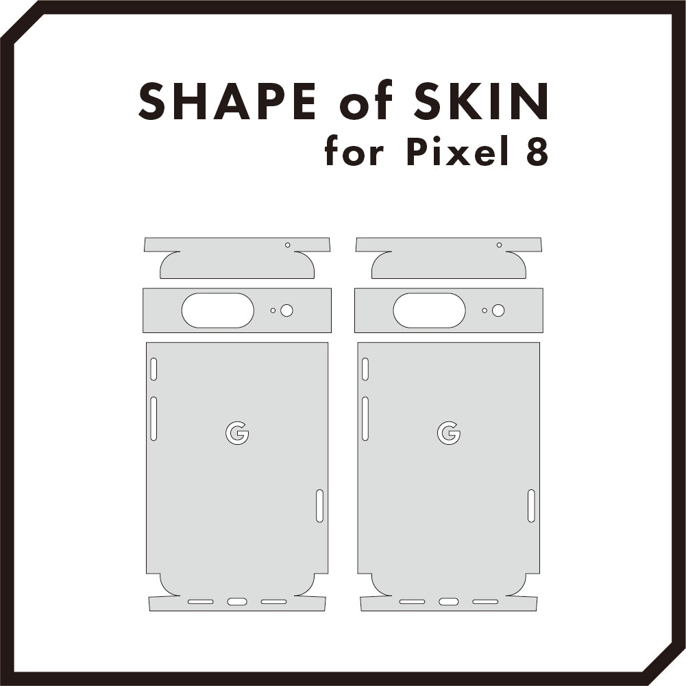 スキンシール Pixel8 グリーン 全面カバー – wraplus スキンシール Pixel8 グリーン 全面カバー – wraplus