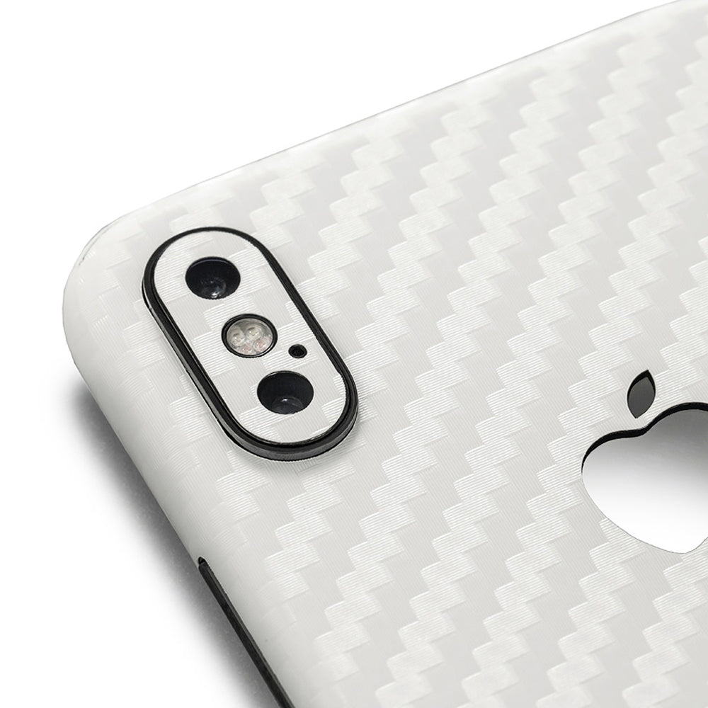スキンシール iPhoneXS Max ホワイトカーボン 全面カバー – wraplus