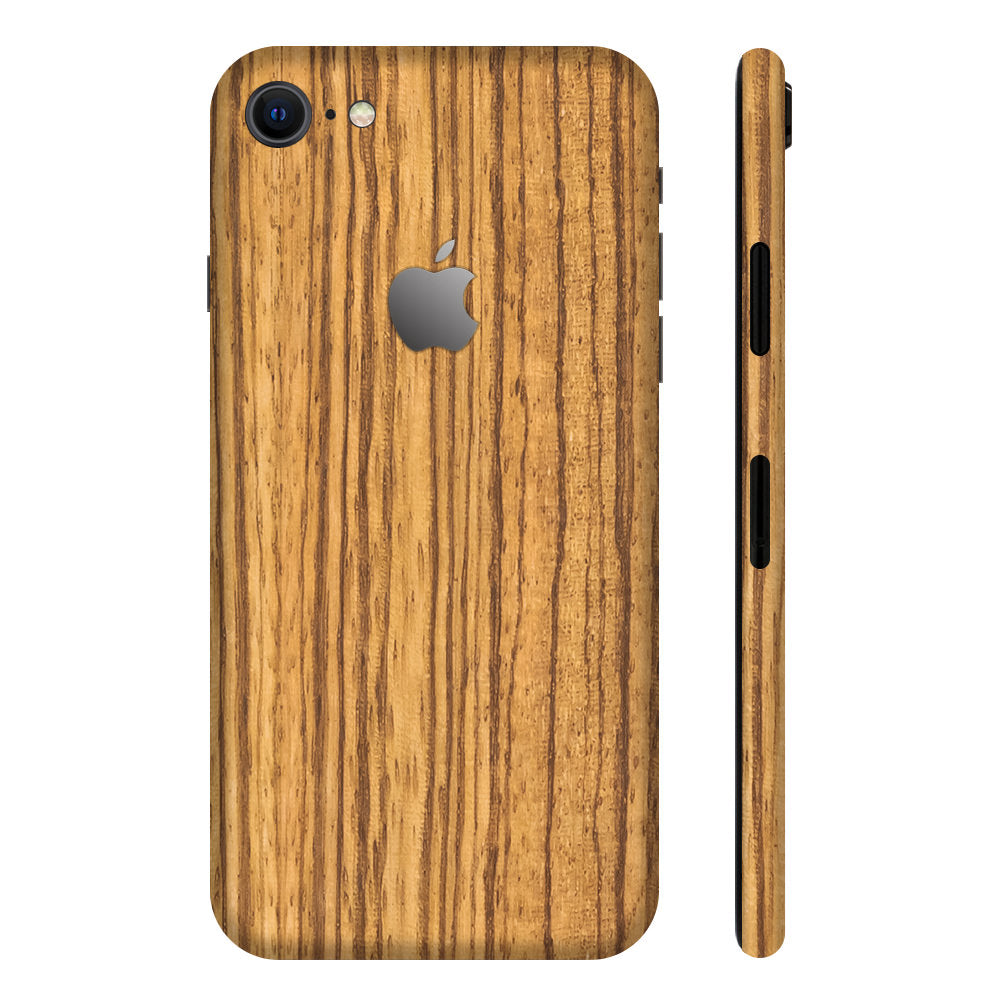スキンシール iPhoneXR ゼブラウッド2 全面カバー – wraplus