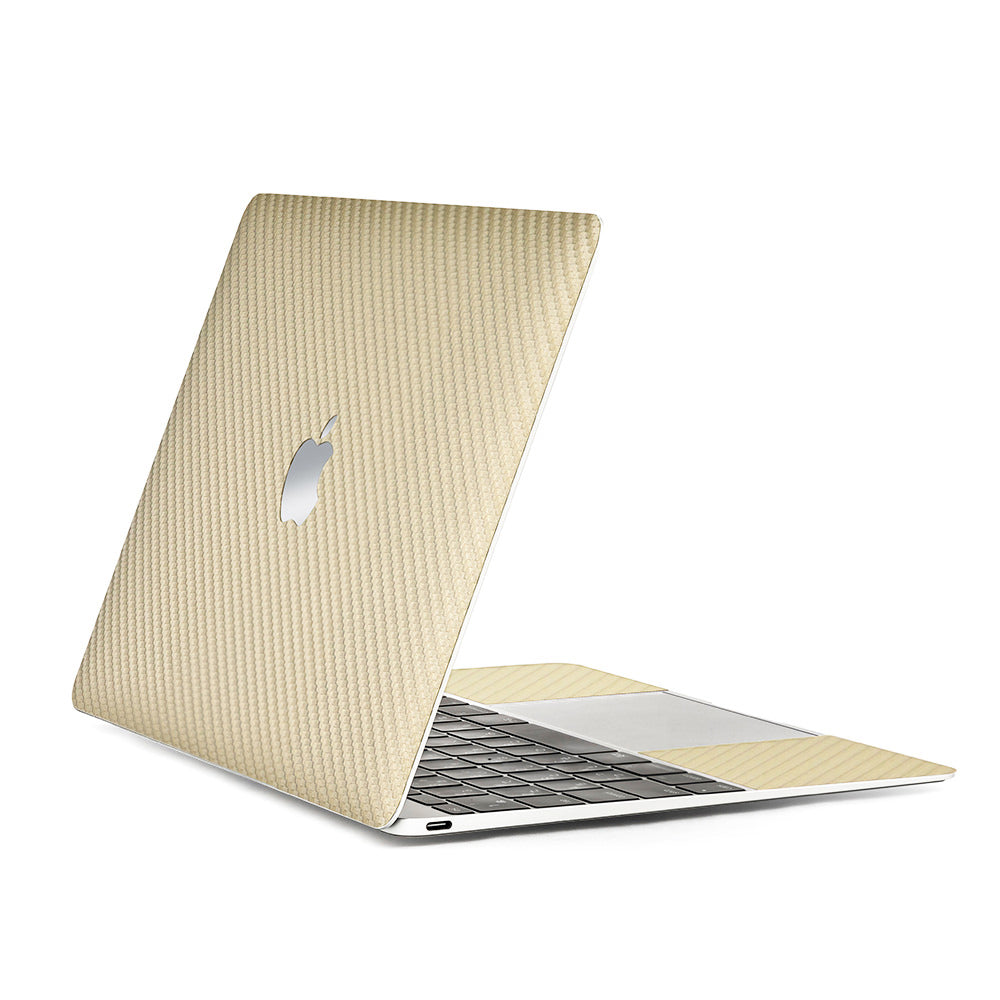 スキンシール MacBook Air 13インチ (2018~2021) ゴールドカーボン