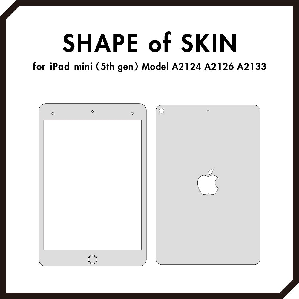 スキンシール iPad mini 第5世代 ブラック – wraplus スキンシール iPad mini 第5世代 ブラック – wraplus
