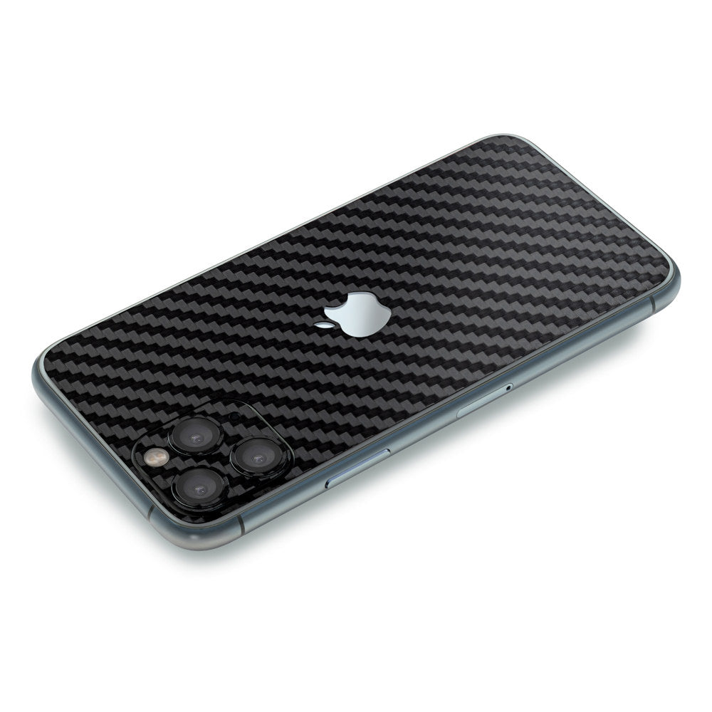 スキンシール iPhone11 ブラックカーボン 背面カバー – wraplus スキンシール iPhone11 ブラックカーボン 背面カバー – wraplus