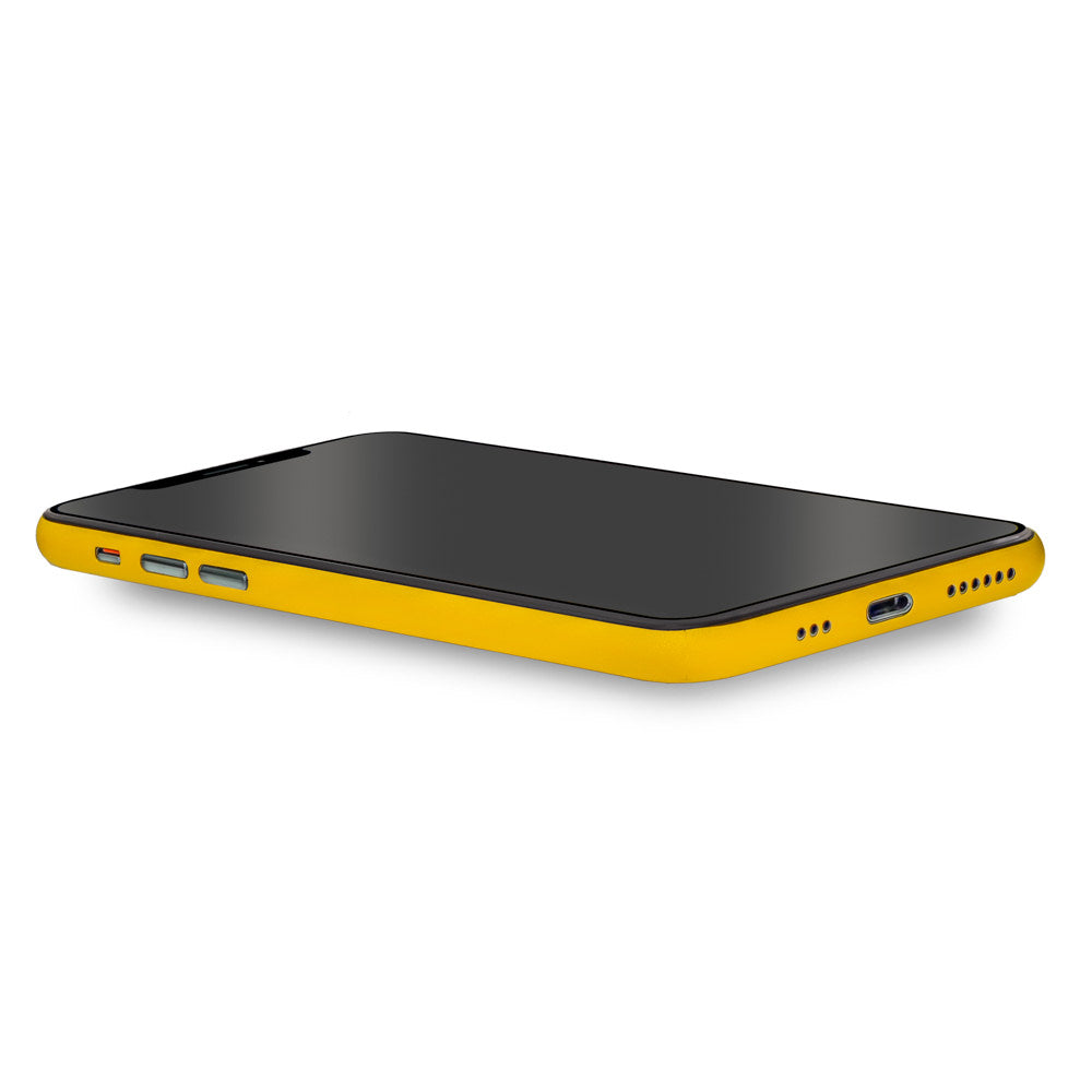 スキンシール iPhone11 イエロー 全面カバー – wraplus