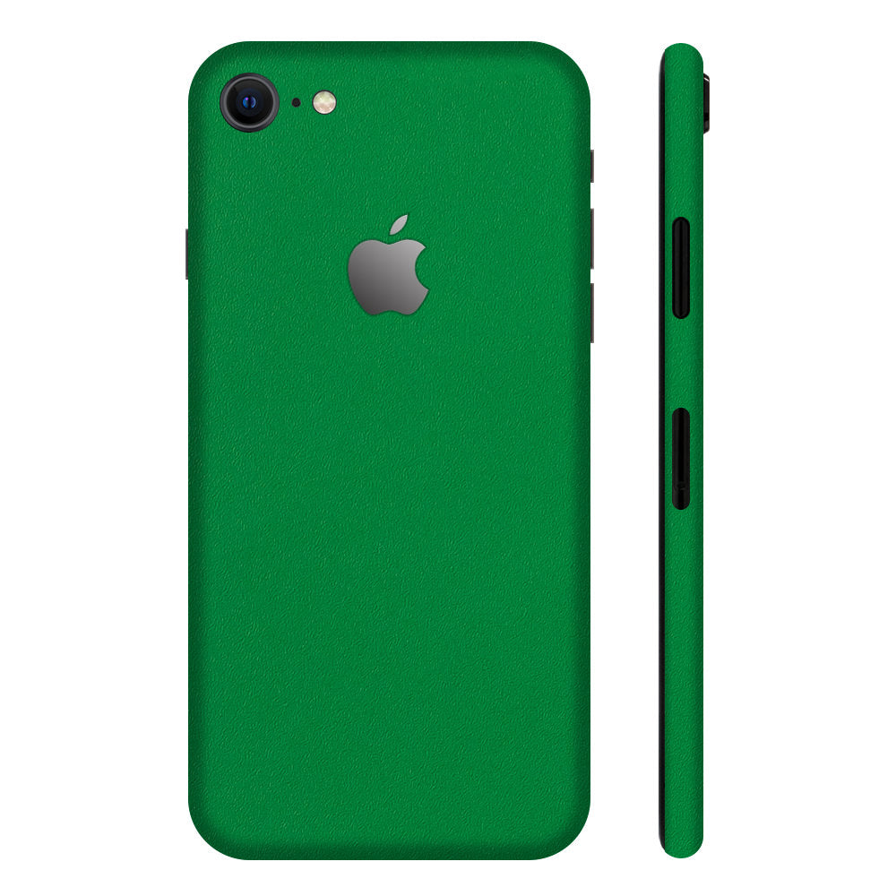 iPhone8 グリーン 全面カバー