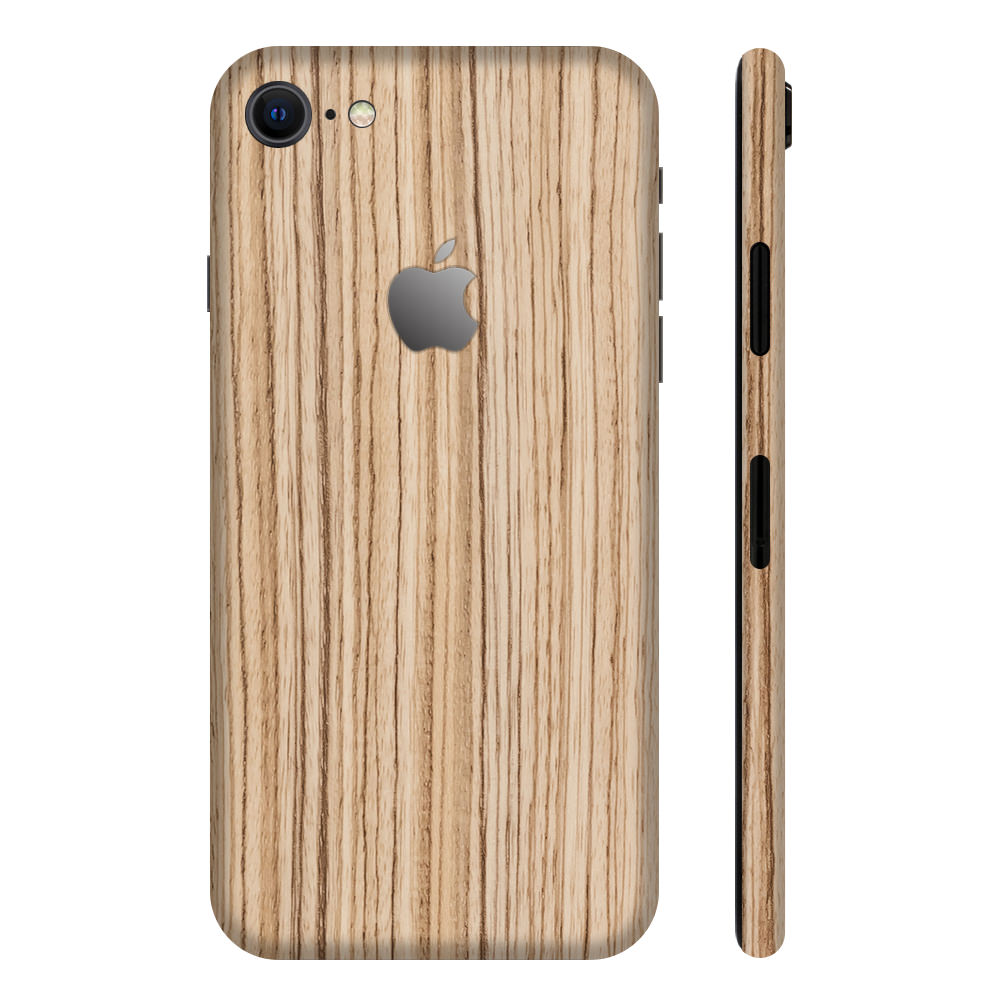 iPhone7 ゼブラウッド1 全面カバー