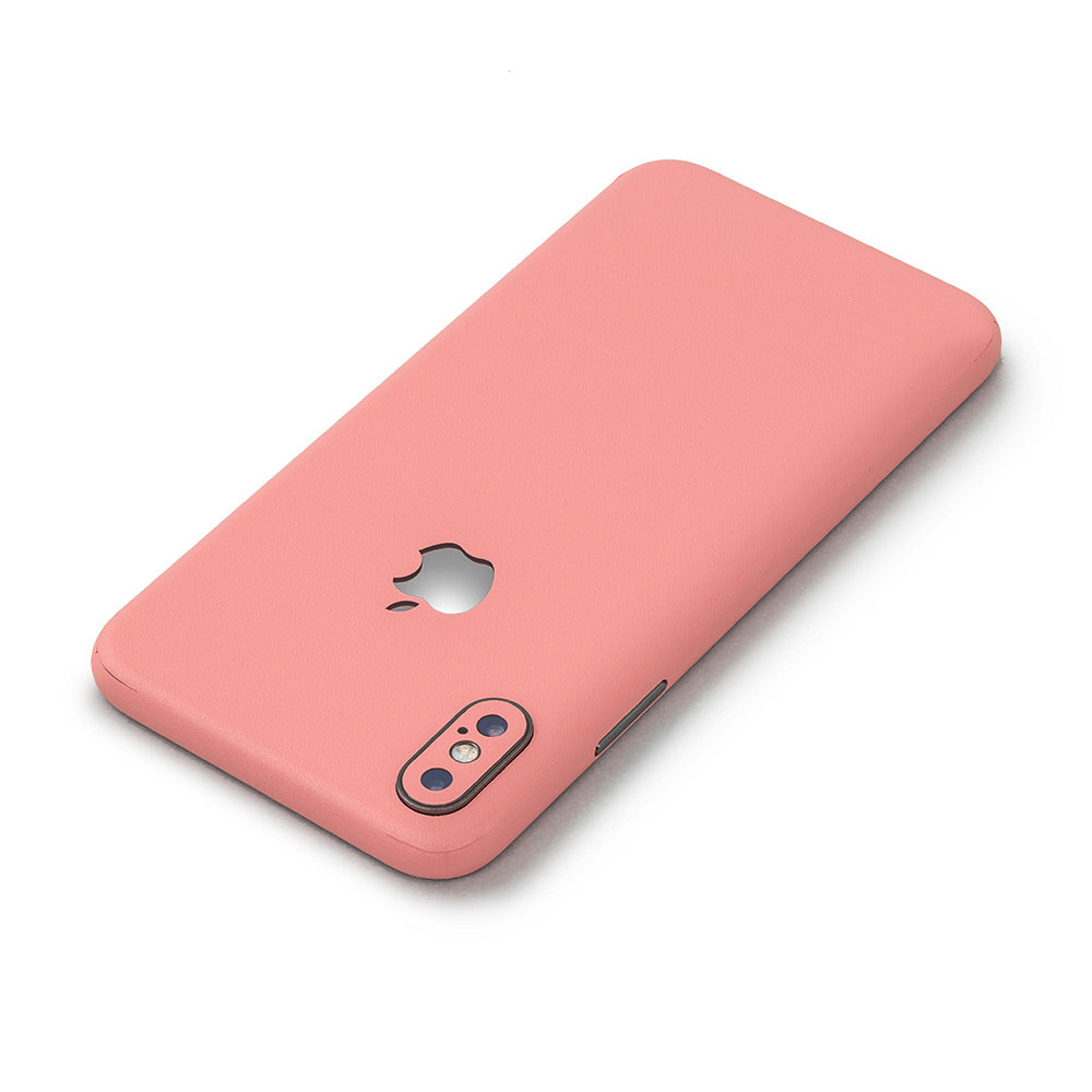 スキンシール iPhone7 サーモンピンク 全面カバー – wraplus